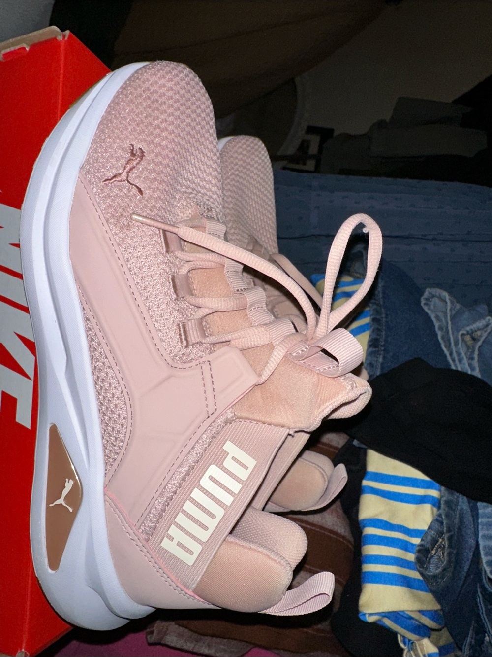 Puma Women’s Blush Pink Athletic Sneakers